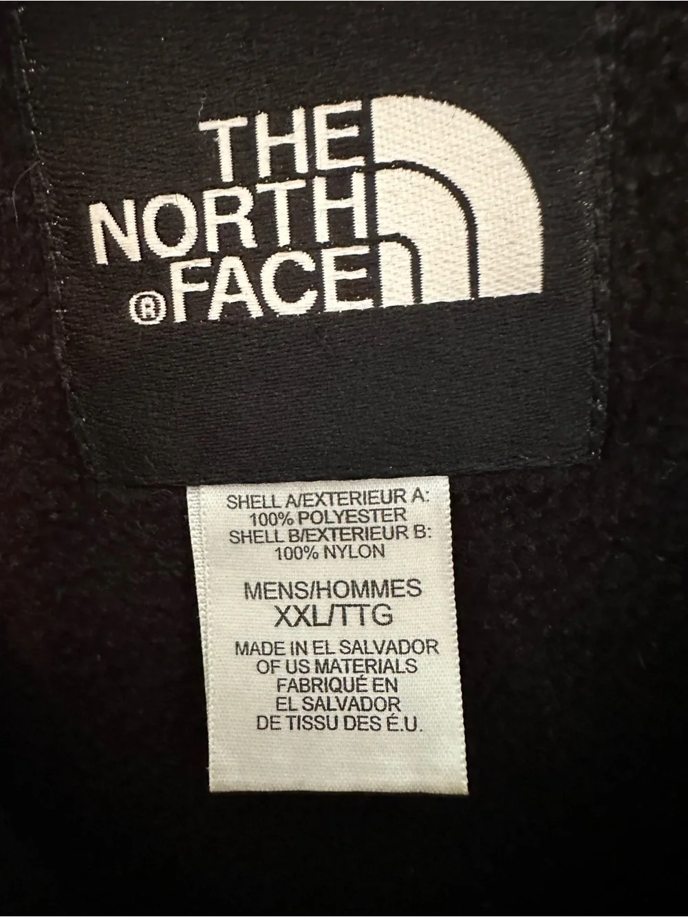 The North Face warm fleece